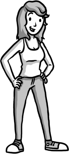 Casual Woman 1 Happy