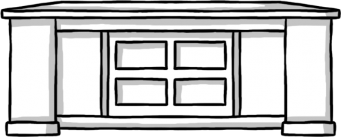 office table Real Size